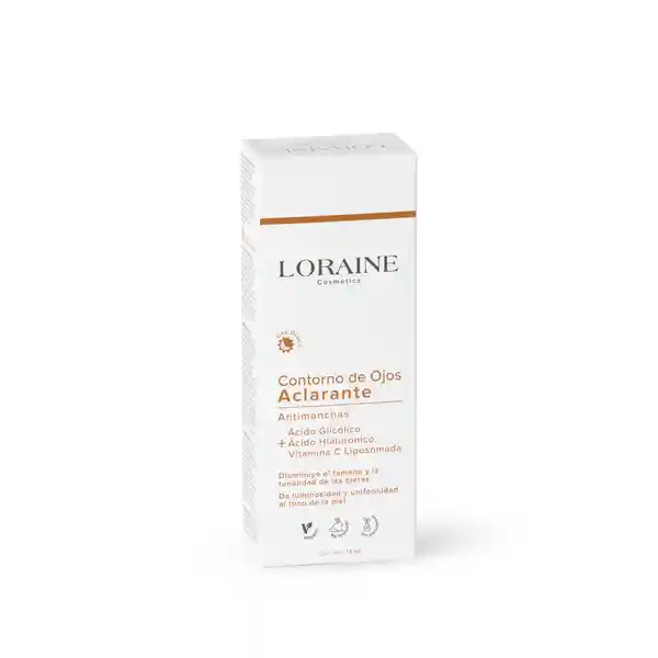 Loraine Contorno de Ojos Cosmetics Aclarante