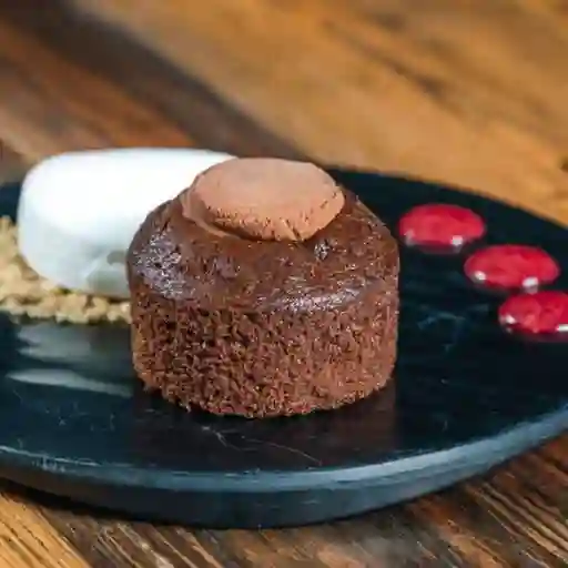 Volcan de chocolate