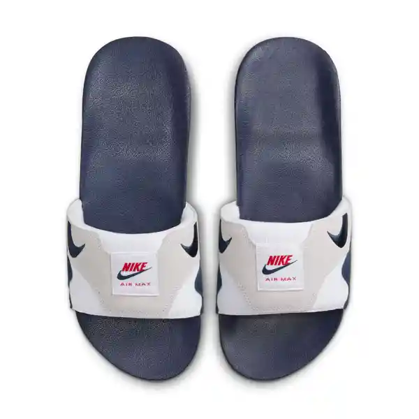 Nike Zapatos Air Max 1 Slide Para Hombre Blanco Talla 10