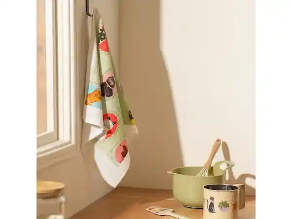 Paño de Cocina Velour Casaideas