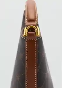 Bolso P Mike Marrón Talla 99 Mujer Mango