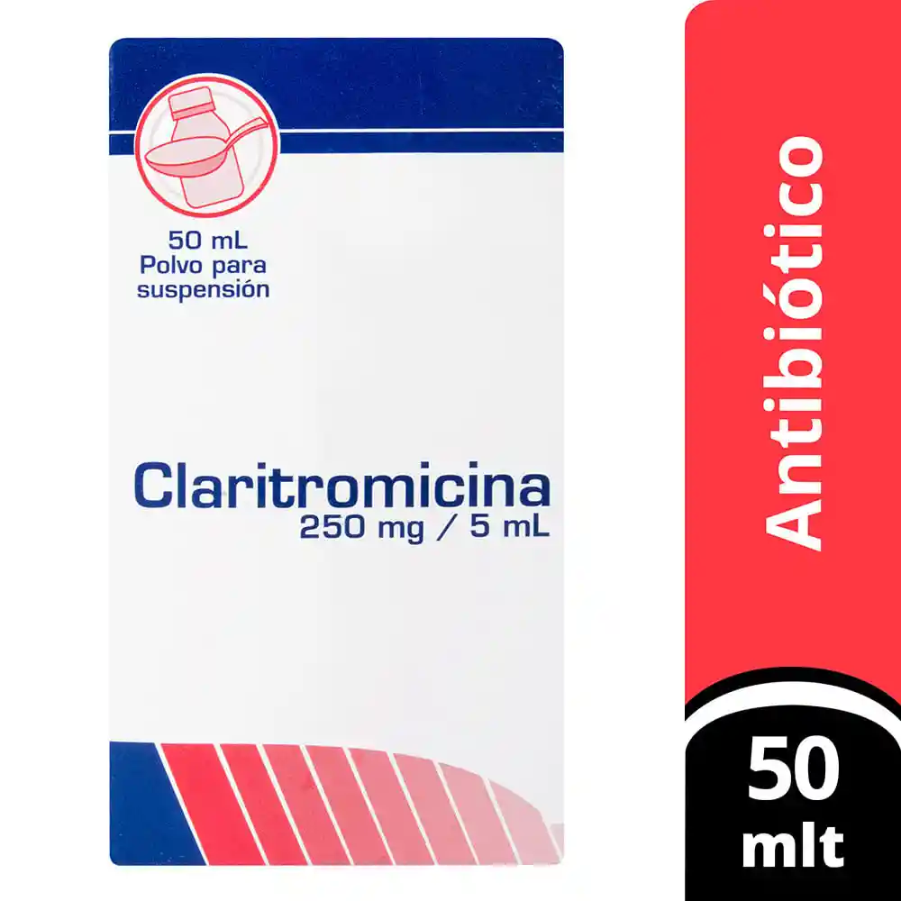 Coaspharma Suspensión Claritromicina (250 mg) 50 mL