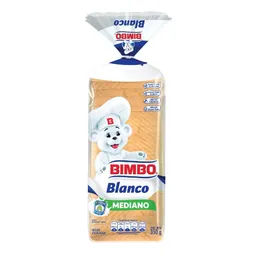 Bimbo Pan Blanco Tajado