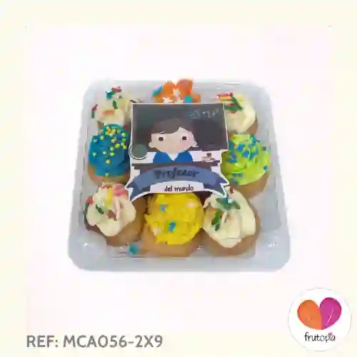 Minicupcakes X9 Ref Mca056-2x9 Profesor