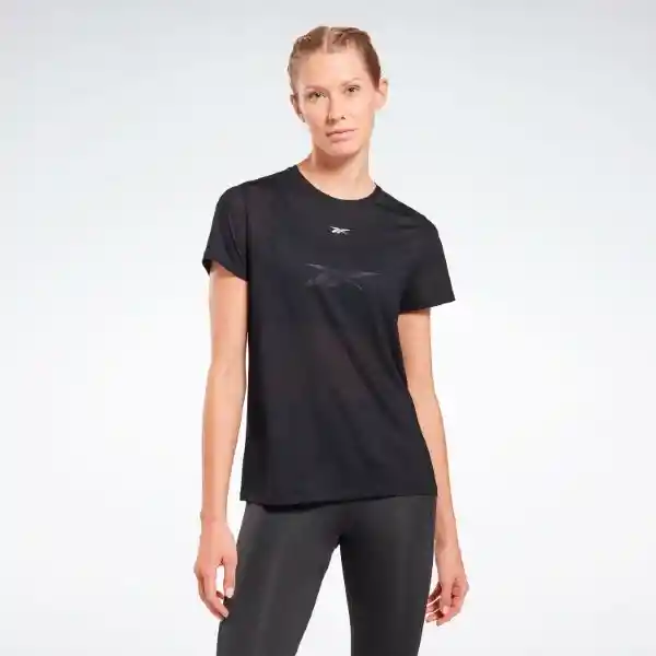 Reebok Camiseta Id Train Activchill Tee Mujer Negro L 100029334