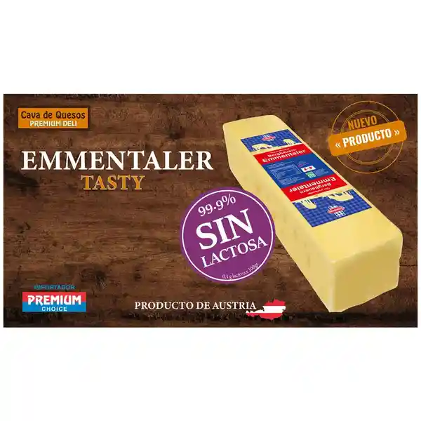 Queso Emmental Schardinger Sin Lactosa