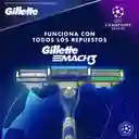 Gillette Cartuchos para Afeitar Mach3 Turbo