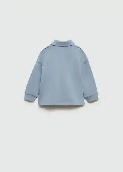 Sudadera Polob Azul Talla 67 Niños Mango