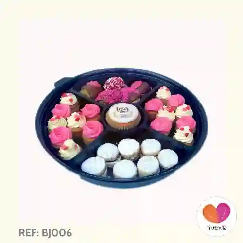 Bandeja de Pasabocas, Fresas Refbj006