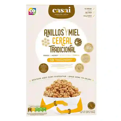 Casai Cereal Anillos y Miel Cereal