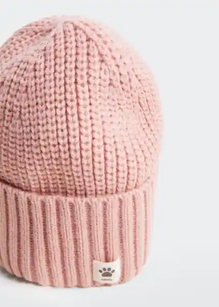 Gorro Victorih Rosa Pastel Talla 21 Teen Niñas Mango