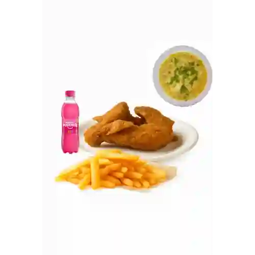 Combo Cuarto Pollo a la Broaster