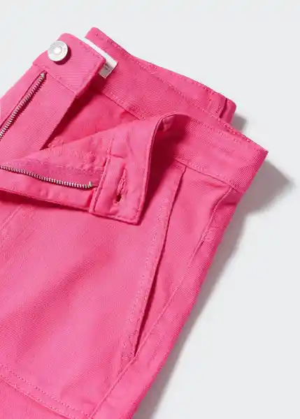 Short Frilled Fucsia Talla 21 Mango Teen Girl Mango