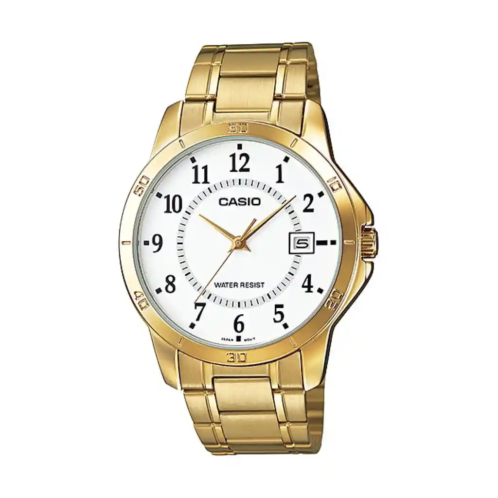 Reloj Casio Mtpv004G-7B2Udf Mujer Dorado