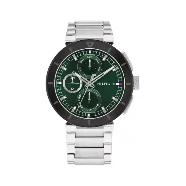 Reloj Lorenzo Hombre Plateado 1792117 Tommy Hilfiger