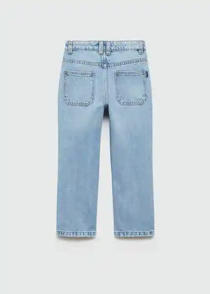 Jean Dad Tejano Medio Talla 10 Niños Mango