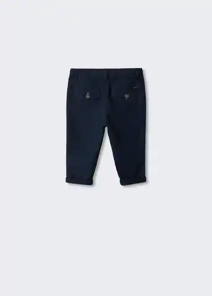 Pantalón Nicob Navy Talla 71 Niños Mango