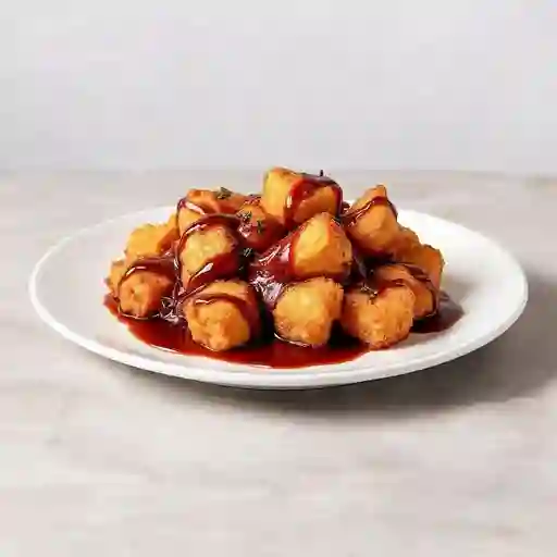 Chicharroncitos En Melado Picante