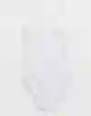 Vestido Baño Entero Blanco Talla: SMALL 6092100 American Eagle