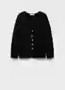 Chaqueta Dali Negro Talla S Mujer Mango