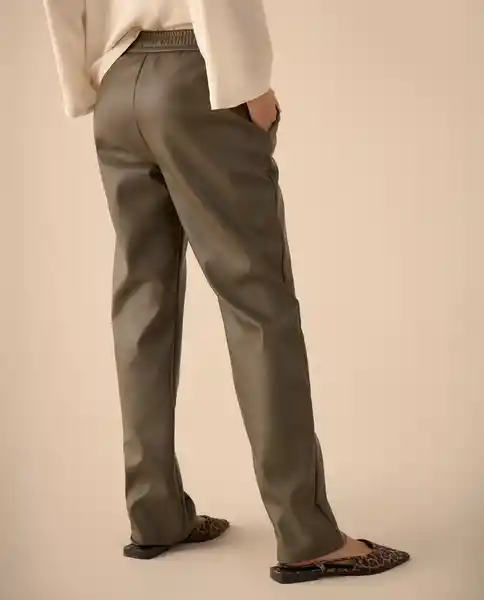 Pantalón Verde Selva Ultraoscuro Talla M 631G018 Esprit