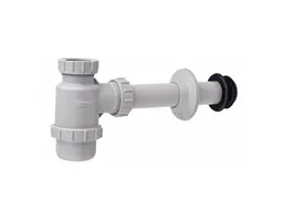 Grival Sifón Botella Gris Para Lavamanos