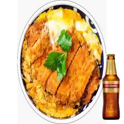 Combo Katsudon Cerdo + Club Colombia