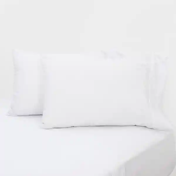 Juego de Cama Tencel King Blanco