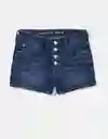 Short Mujer Azul Talla 2 400381242851 American Eagle