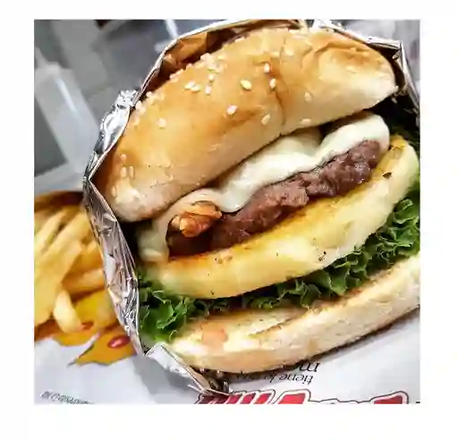 Combo Hamburguesa Mixta