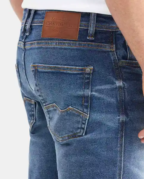 Jean Super Slim Fit Rider Azul Francés Medio 32 / 32 Chevignon