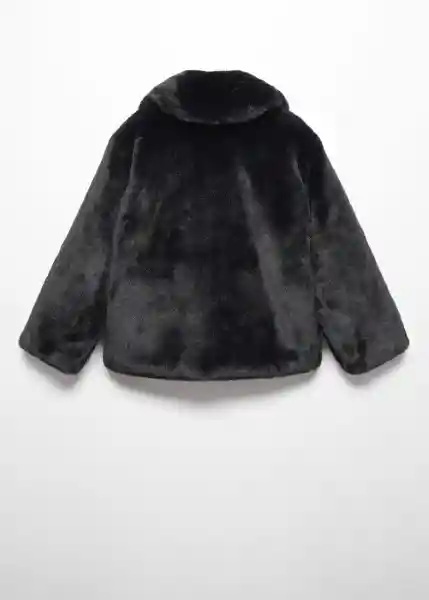 Abrigo Cande Negro Talla 13 Niña Mango