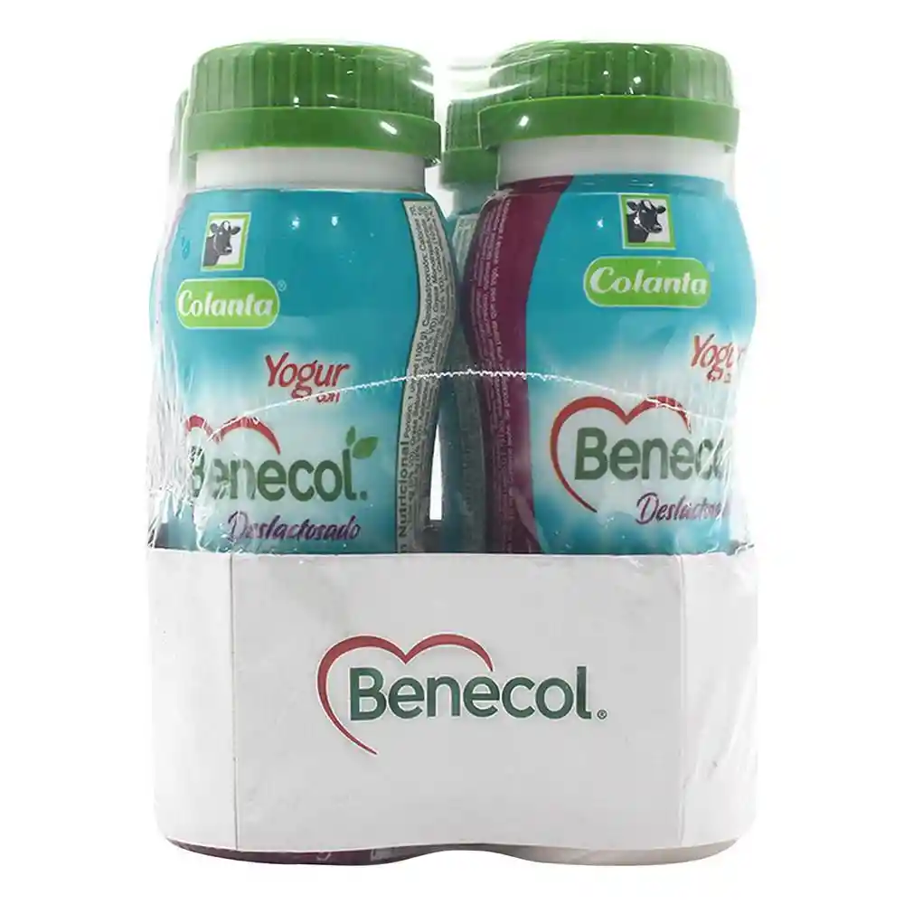 Benecol Yog Deslact Surtido X4 Unds379.24 Ml