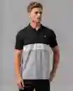 Camiseta Polo Hombre Gris M 190F100_GRI154101 Rifle