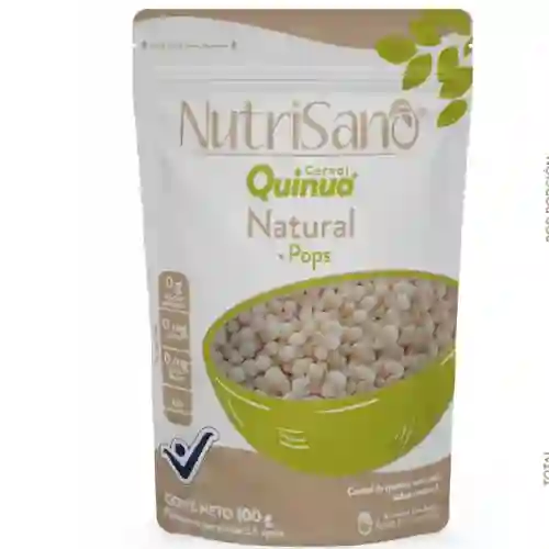 Quinua Pop Natural 100gr Nutrisano