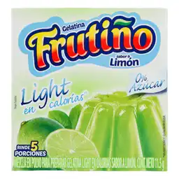 Frutiño Gelatina Light en Polvo Sabor a Limón