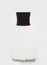 Vestido Luigi Negro Talla XS Mujer Mango