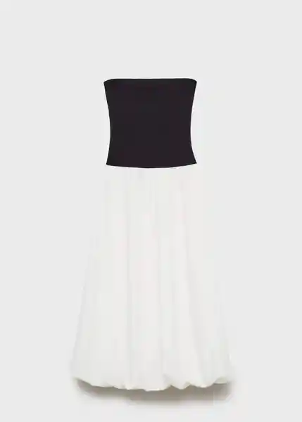 Vestido Luigi Negro Talla XS Mujer Mango