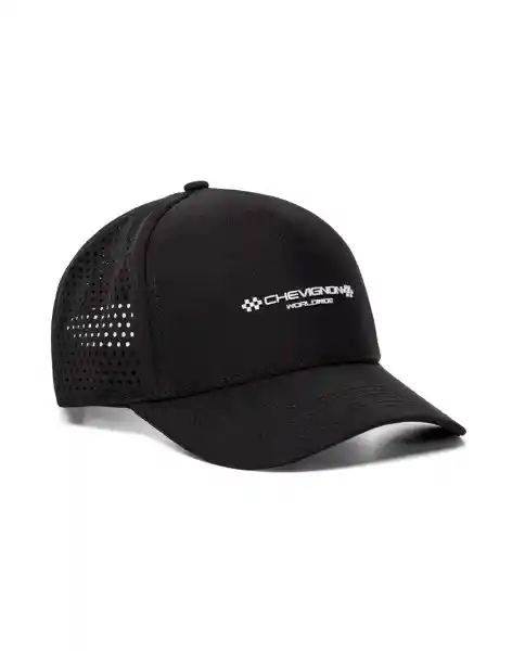 Gorra Ch Mesh Unisex Negro Sombrio Ultra Oscuro T. S Chevignon