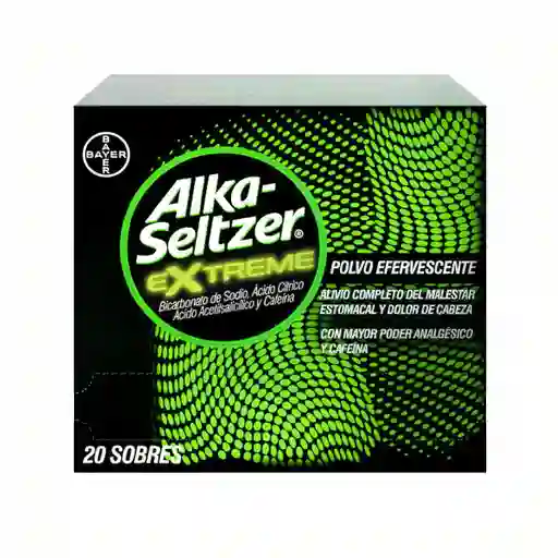 Alka-Seltzer Extreme Polvo