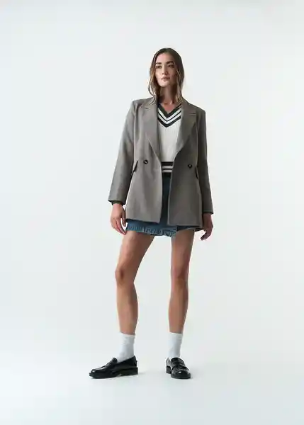Tejido Mujer Crudo Puro Claro Talla S 583G057 Naf Naf