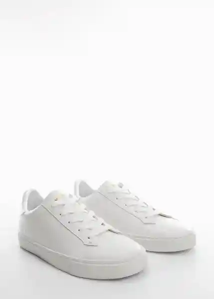 Zapatillas Deportiva Haifa Blanco Talla 36 Mujer Mango