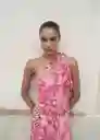 Vestido Corinne Fucsia Talla XS Mujer Mango