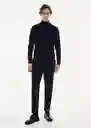 Buzo Jersey Willyt Navy Talla L Hombre Mango