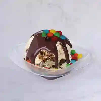 Vaso 1 Bola 90g Exclusivo+topping+salsa