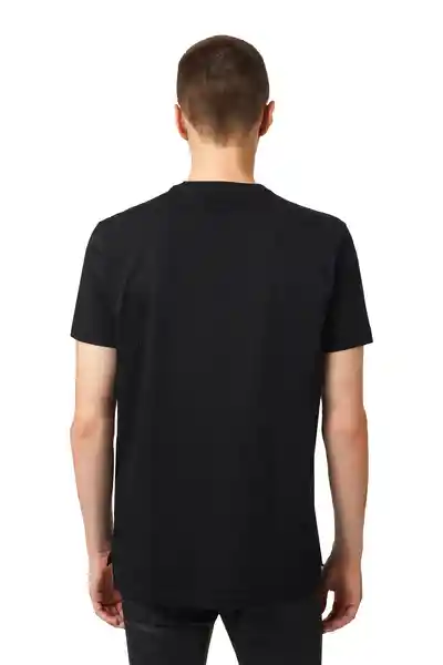 Diesel Camiseta T-Diegos-Slits-B81 Negro Talla XXL