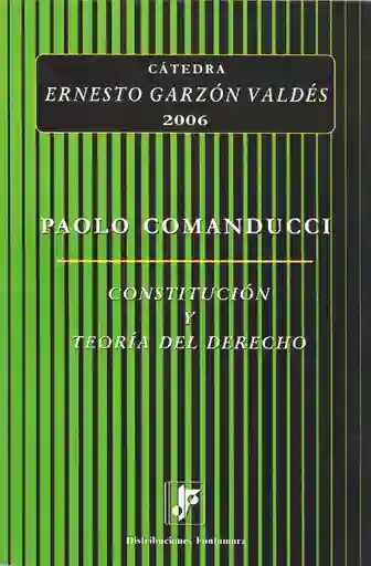 Constitución y teoría del derecho