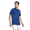 Adidas Camiseta Polo Club Para Tenis de Hombre Azul Talla S