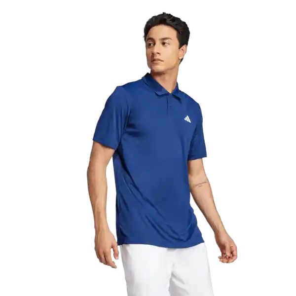Adidas Camiseta Polo Club Para Tenis de Hombre Azul Talla S