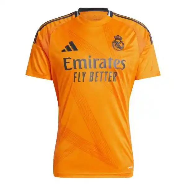 Adidas Jersey Real Madrid Para Hombre Naranja Talla M